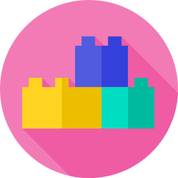 Toy blocks icon