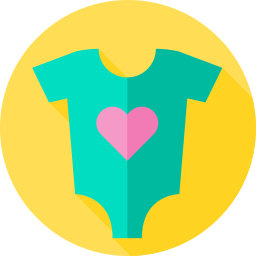 Baby body icon