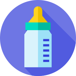 Baby bottle icon