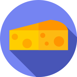 fromage Icône