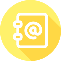 Phone book icon