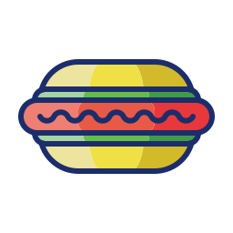 Hot dogs icon