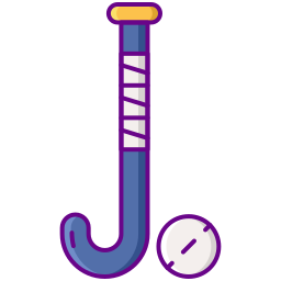 Hockey stick icon