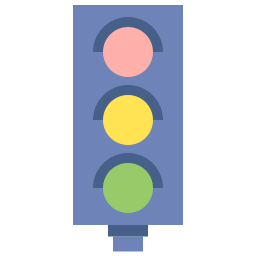 Traffic light icon