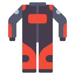 Race suit icon