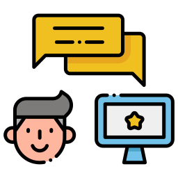 Natural language processing icon