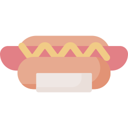 hot dog ikona