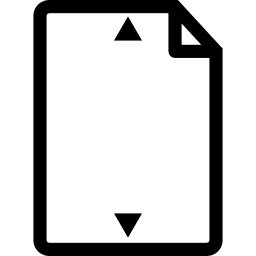 Document height adjustment icon