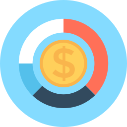 cirkeldiagram icoon