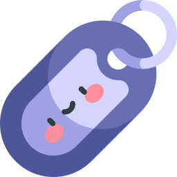 Military tag icon