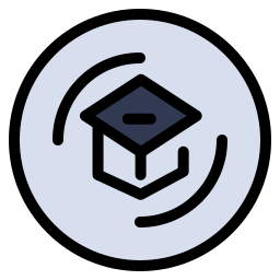 Graduation cap icon