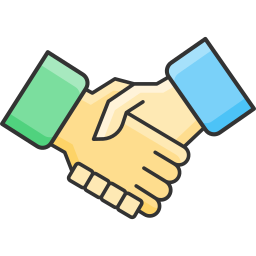 Business partnership icon