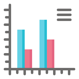 Bar graph icon