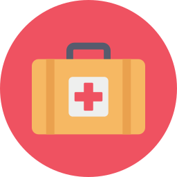 Medical kit icon