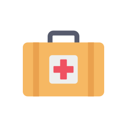 Medical kit icon