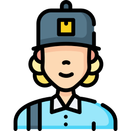 Postwoman icon