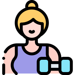 Sportwoman icon