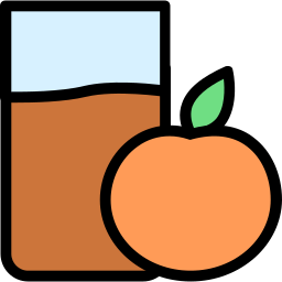 Orange juice icon