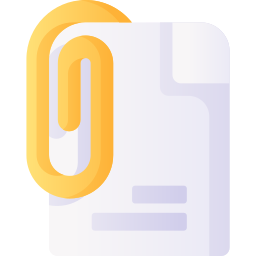 Attach file icon