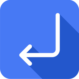 Down left arrow icon