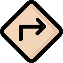 Traffic sign icon