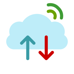 Cloud storage icon