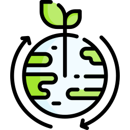 Green earth icon