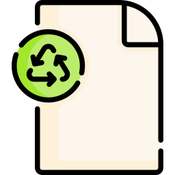 Recycled paper icon