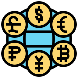 Money exchange icon