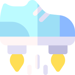 Flying shoes icon