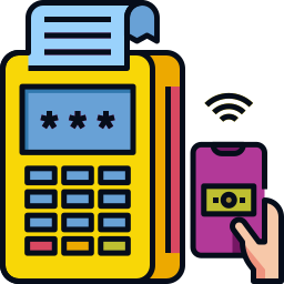 Cashless payment icon