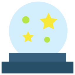 Magic ball icon