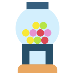 Gumball machine icon