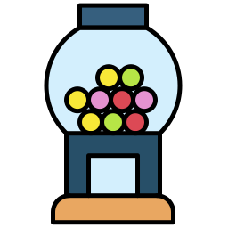 Gumball machine icon