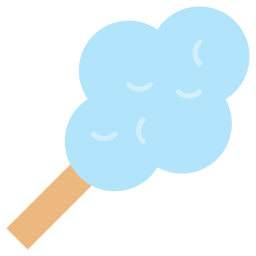 Cotton candy icon