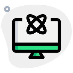 Desktop computer icon