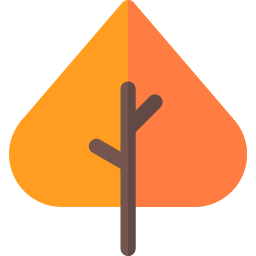 trockenes blatt icon