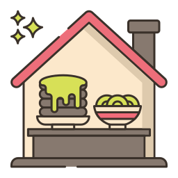 Food showcase icon