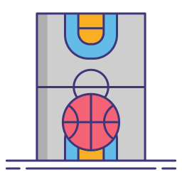 basketball feld icon