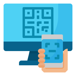 Qr code scan icon