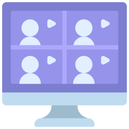 Video conference icon