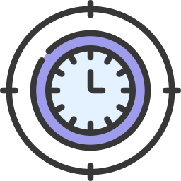 Time tracking icon