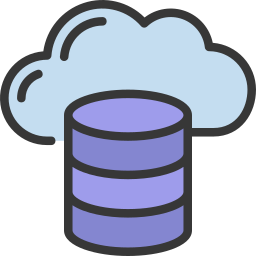 Cloud storage icon