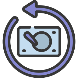 Data recovery icon