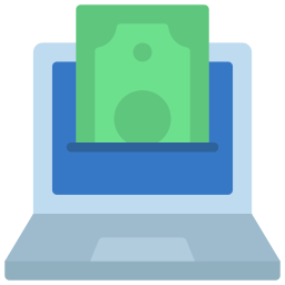 Online payment icon