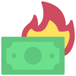 Burning icon