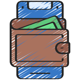 Digital wallet icon