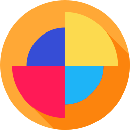 diagramme circulaire Icône