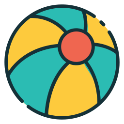 Beach ball icon