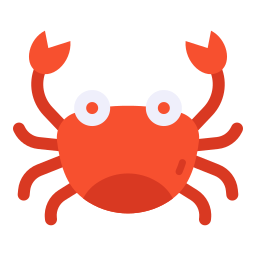 Crab icon